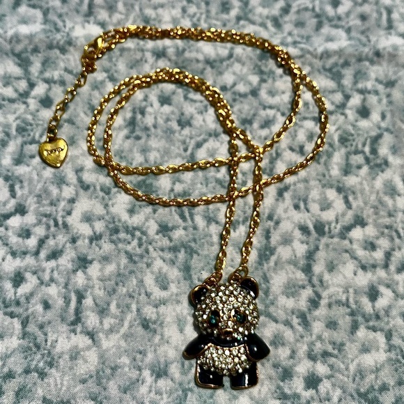 ‼️BOGO SALE‼️ 🐼 Gem Panda Necklace - Picture 3 of 3
